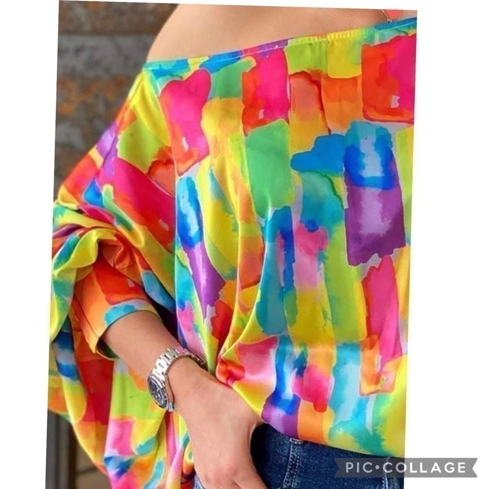 Beautiful Colorful Top - Picture 3 of 4